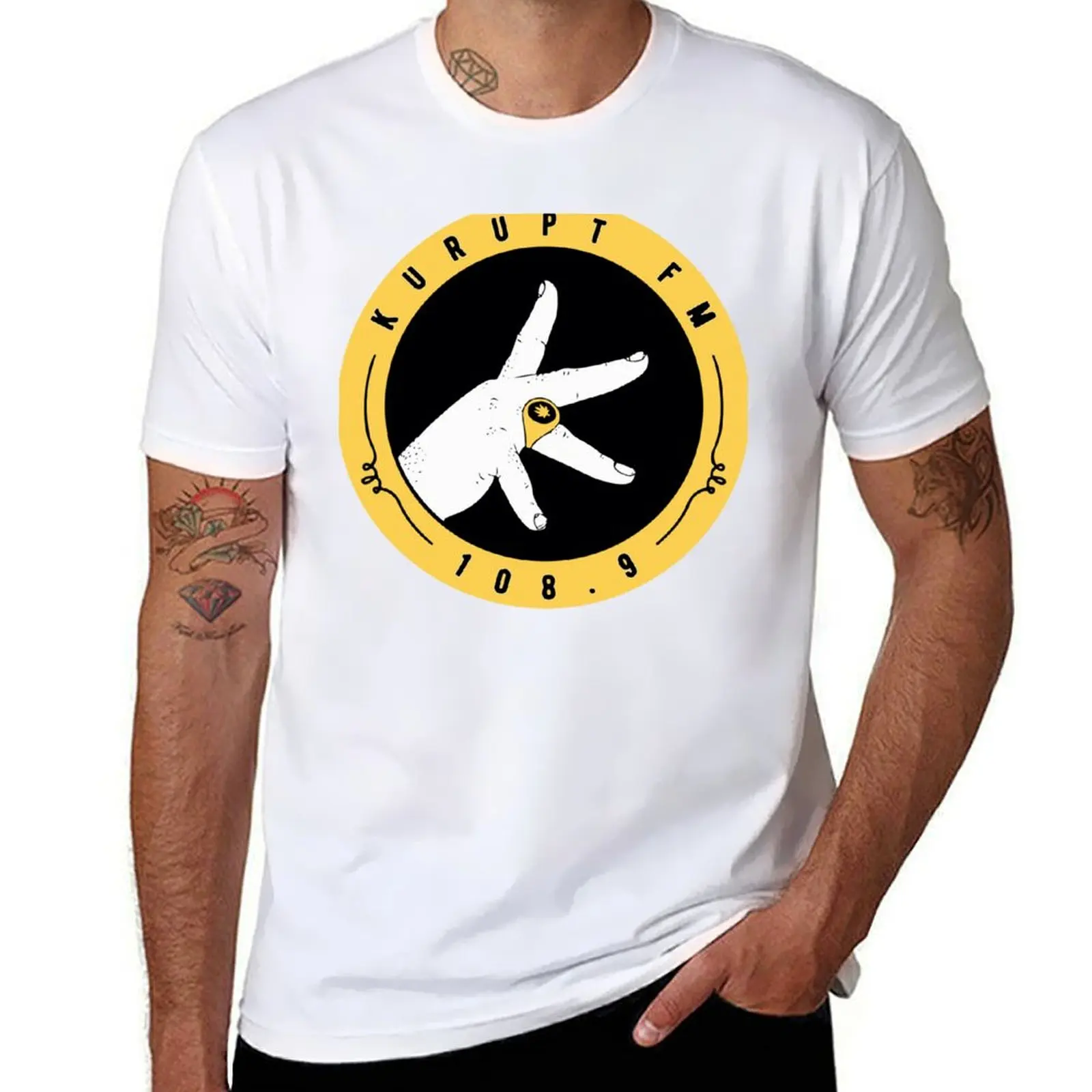 

KURUPTFM, KURUPT FM 108.9 T-Shirt man graphic t shirt t shirt man designer T-Shirt
