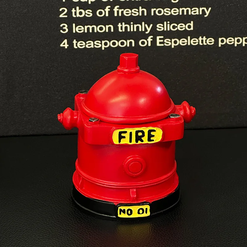 Fire Hydrant Ashtray Ash Proof Premium Quality Decorative Ornament For Home Living Room Coffee Table Office Desktop No Fly Ash