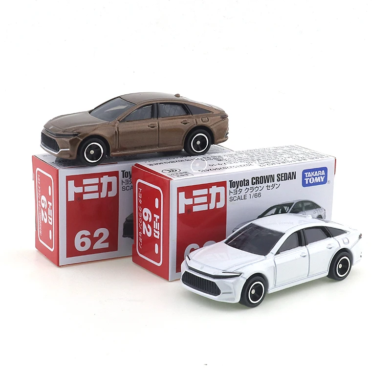 

Takara Tomy Tomica No.62 Toyota Crown Sedan, металлическая литая модель автомобиля, игрушки для детей, коллекционные