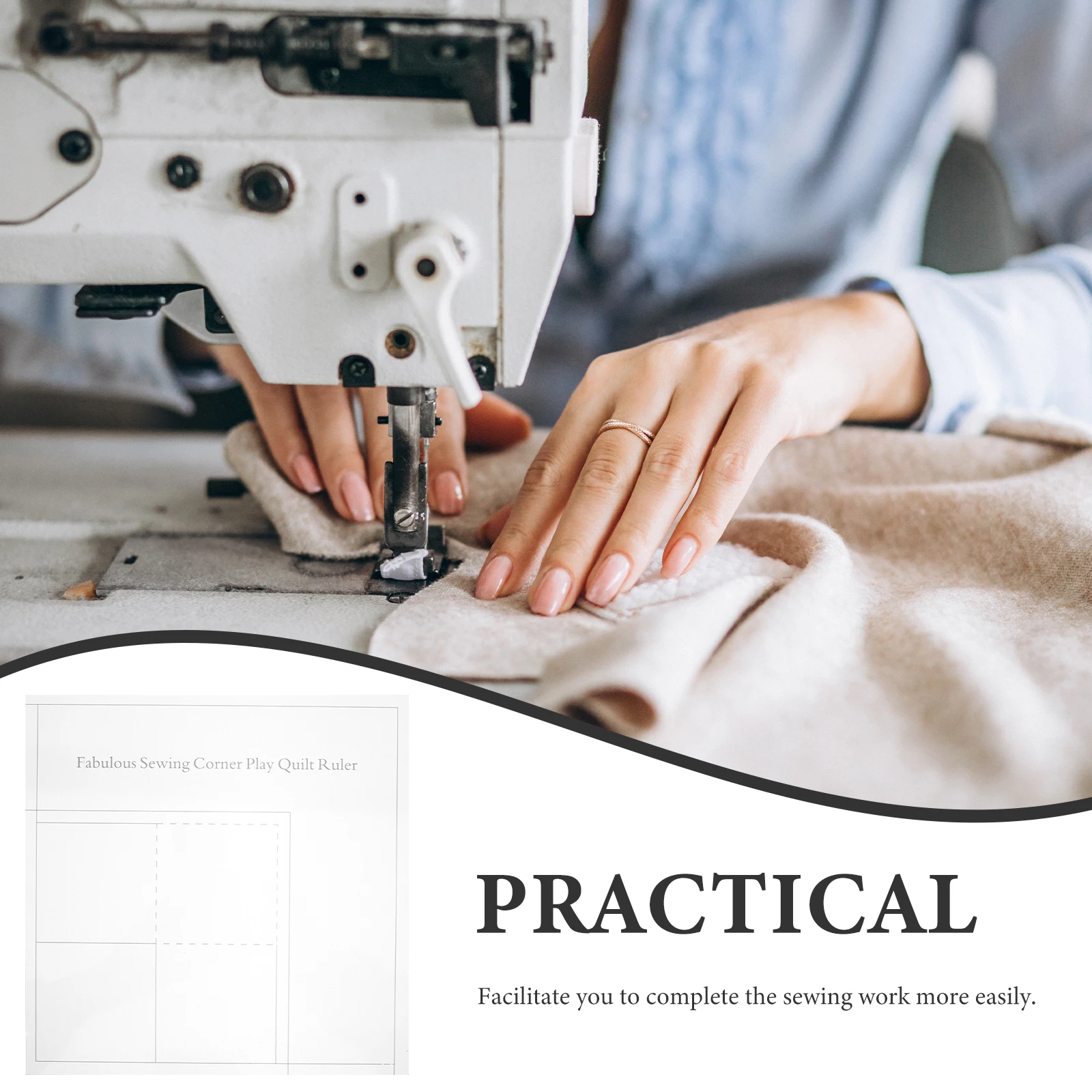 

Square Quilting Acrylic Sewing Template Transparent Cutting Tool For Patchwork Crafts Diy Sewing Supplies Fabric Template