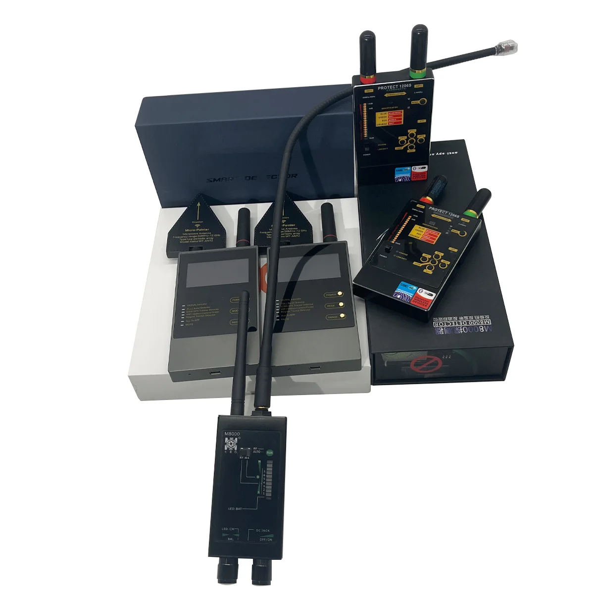 

AI Smart Detector anti spy gadgets Anti-Eavesdropping Device GPS Tracker Detector RF Signal Scanner, Hidden Camera Finder