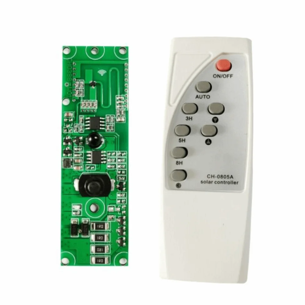3.2V / 3.7V Solar Circuit Board Energy Efficient 5-10 Meters Induction Motion Sensor Without Battery Solar Lamp Controller