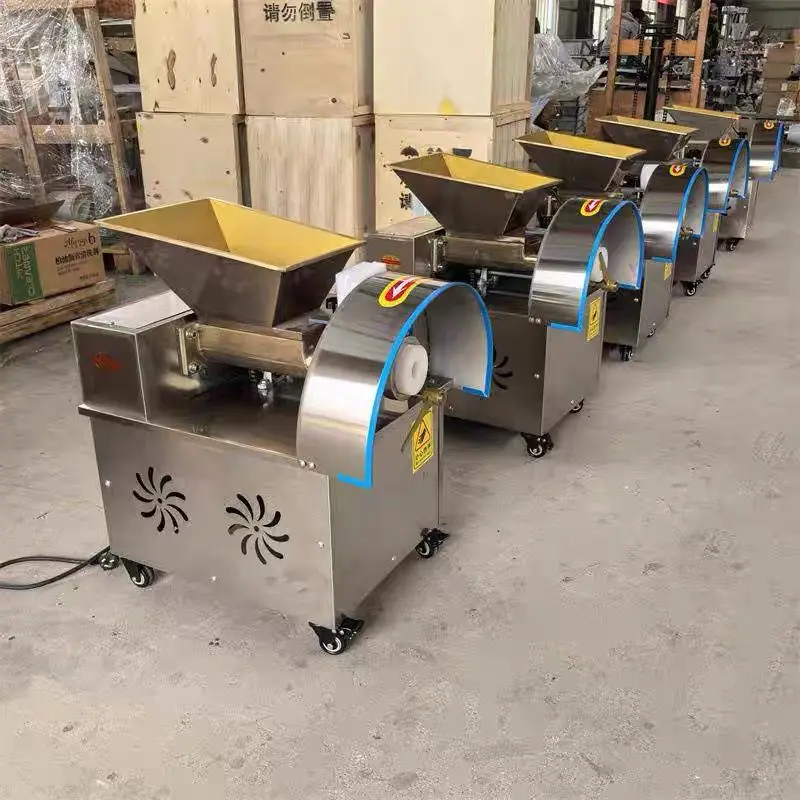 220V/110V Dough Blocking Dividing Machine Commercial Automatic Pizza Dough Cutter Machine Stainless Steel Dough Forming machine