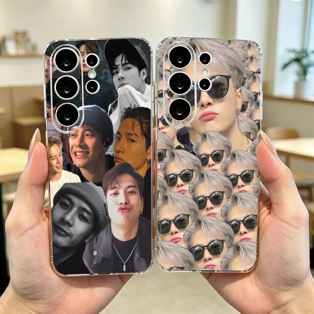 Singing star Jackson Wang Phone Case For Samsung S25,S24,S21,S22,S23,S30,Ultra,S20,Plus,Fe Transparent Cover Gift