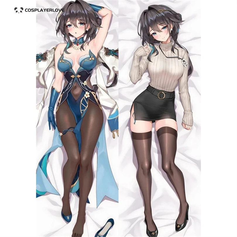 Housse de coussin de jeu Honkai: Star Rail Castorice Herta Fugue Firefly Kafka Sparkle Acheron Ruan Mei, taie d'oreiller Double face