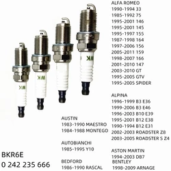 ZFR5FGP BKR6E Car Engine Ignition Spark Plug For ALFA ROMEO 33 75 145 146 147 155 156 159 164 166 GTV GT SPIDER ASTON MARTIN DB7