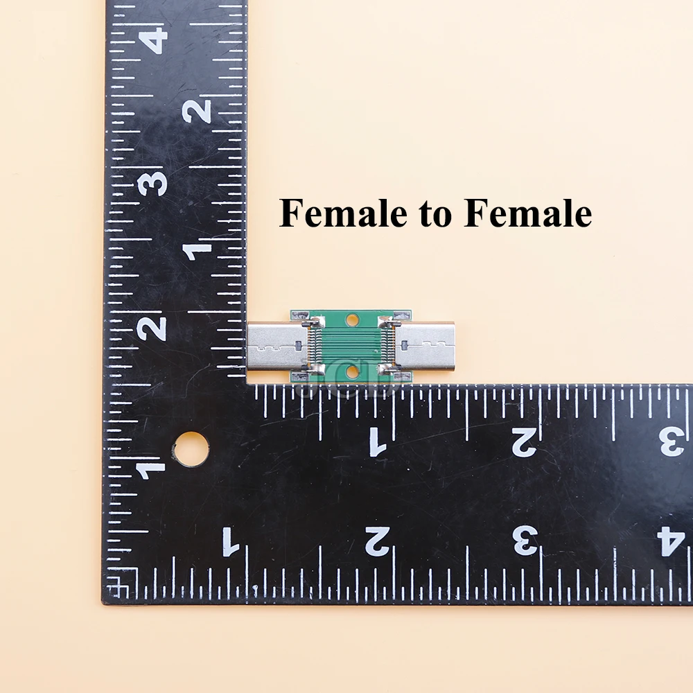 1 piece Type-C Multi-function Test Board USB 3.1 Type C 24 Pin Female to Male Female 24P High Current Adapter PCB Board