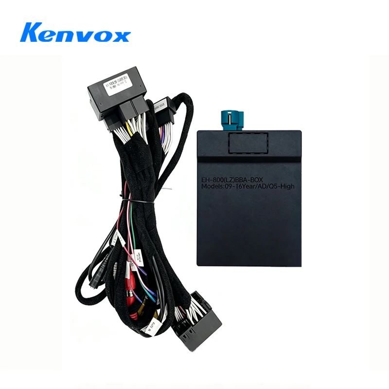 16Pin Car Wire Harness Canbus Box Android Radio Stereo Power Cable Canbus Decoder Adapter For Audi Q3 High Config