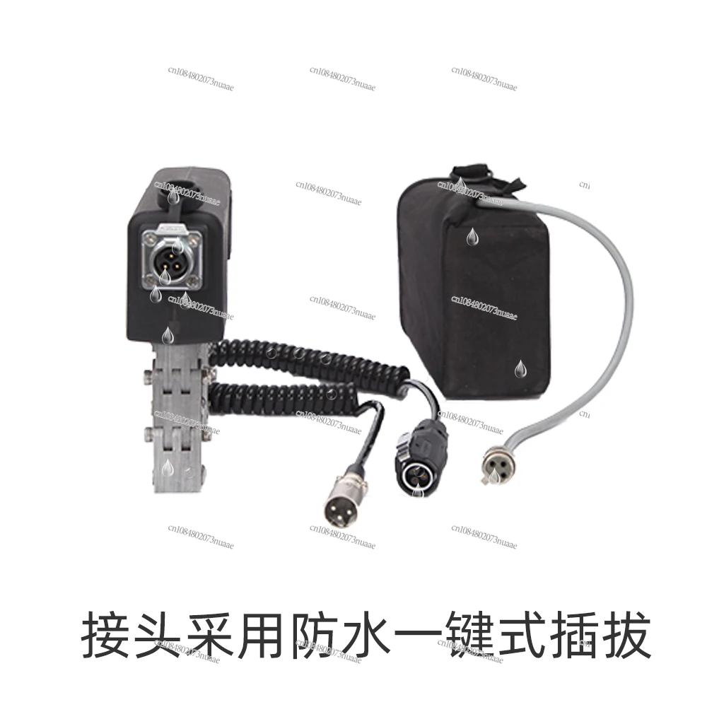 Portable Magnetic Particle Detector, Electromagnetic Yoke Metal Flaw Detector with Lighting Feeding Oblique Guide Angle