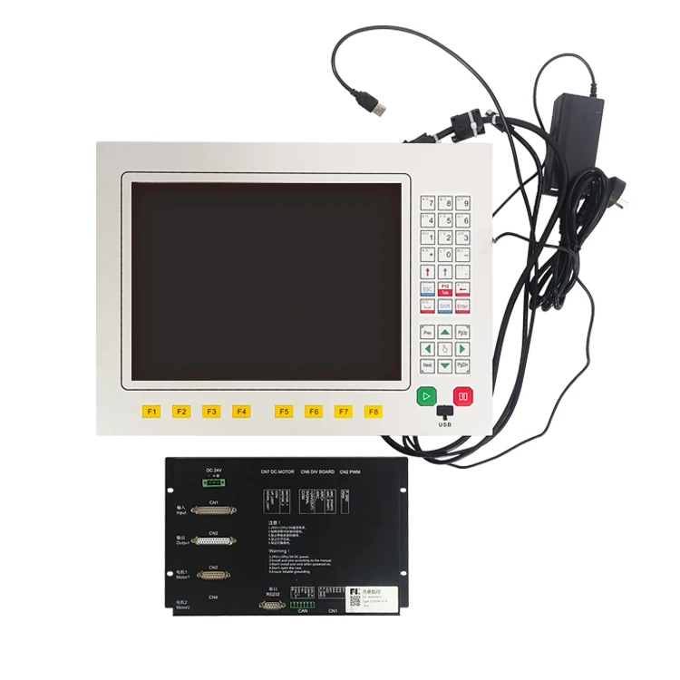 

FLCNC F2000 Series F2500AT Plasma and Flame Gantry Cutting Machine CNC Controller Integrated THC Function CNC System