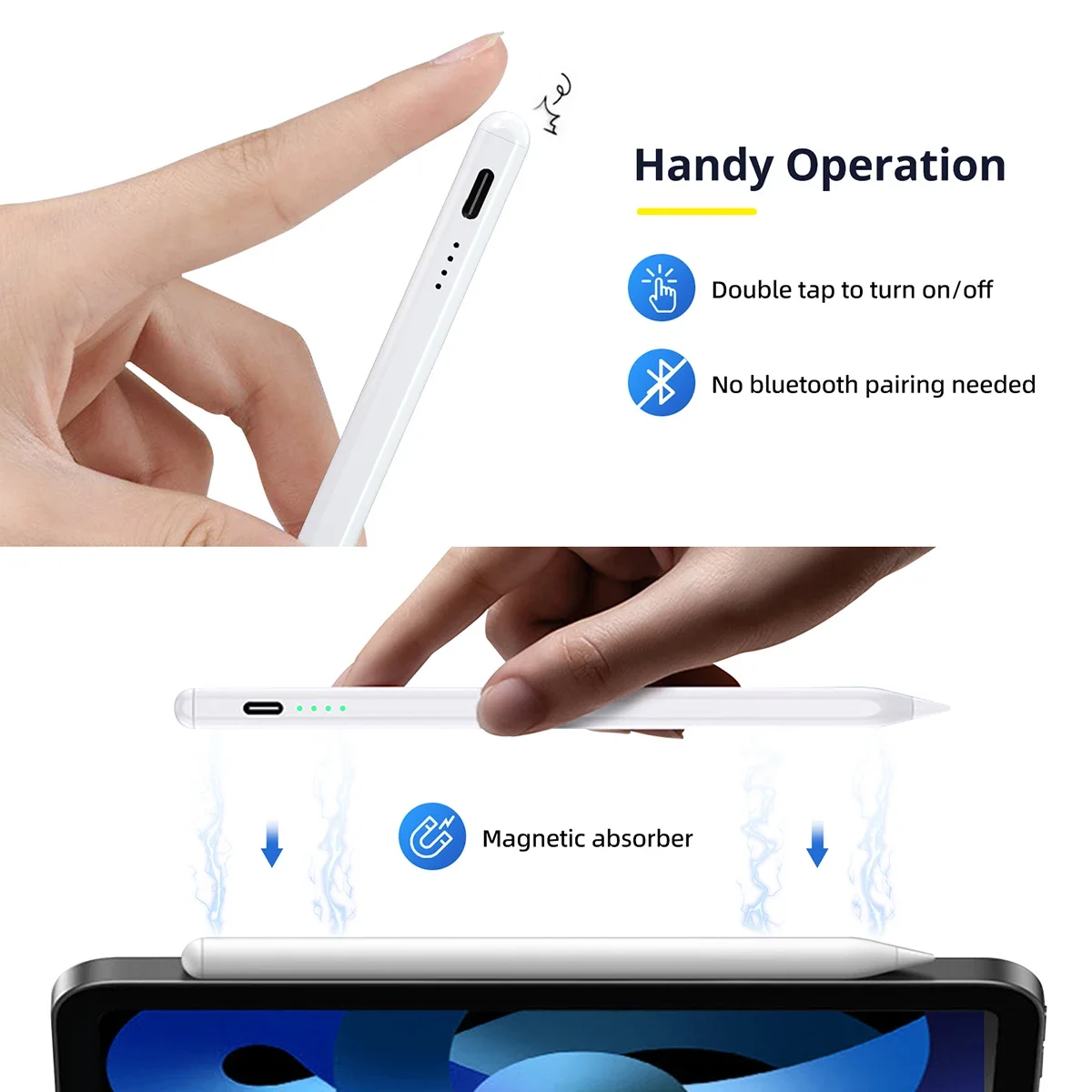 For IOS Android Windows New Stylus Pen Capacitive Screen Touch Pen For iPad ios Pencil Drawing For Huawei Xiaomi Tablet Pen