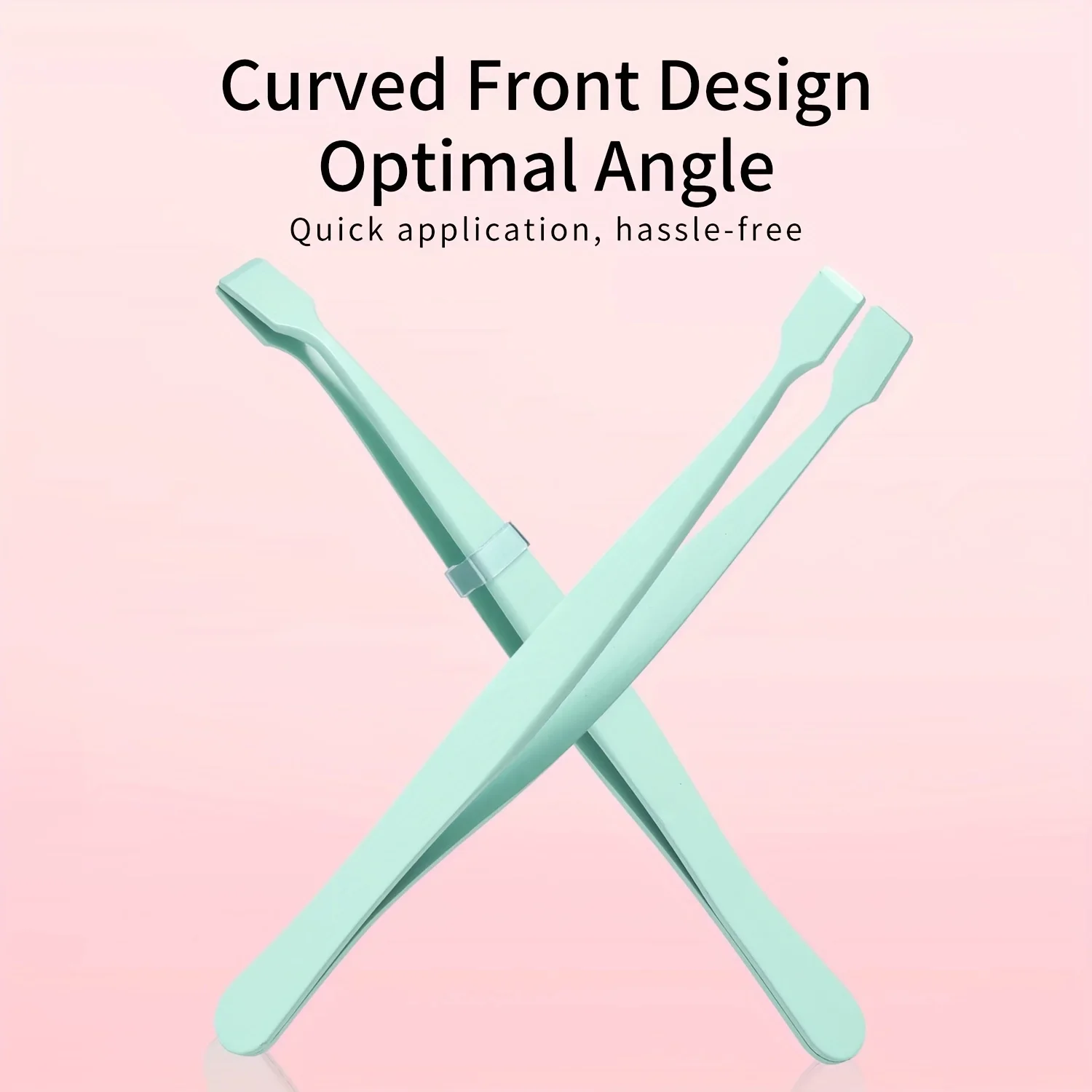 Pinzas para pestañas de alta precisión para pestañas, injerto y depilación, diseño ergonómico, cutícula de precisión