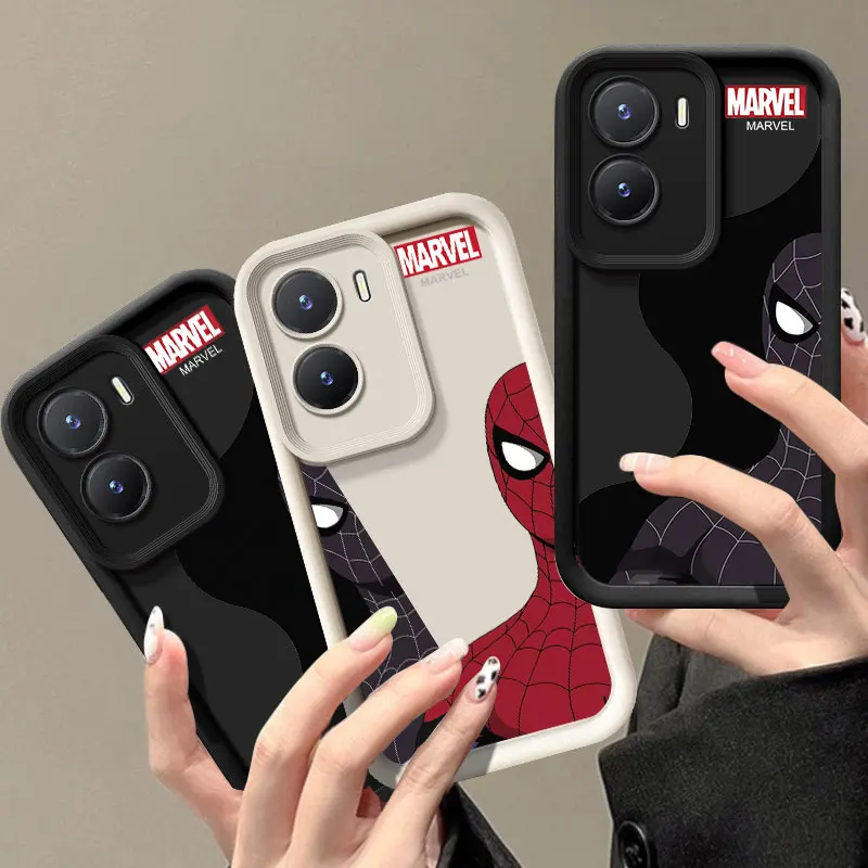 Cool S-Spider Man Phone Case For VIVO V30 X80 X90 X100 Pro V29E V30E V40 Y75 Y78 Y100 5G Y02 Y17 Y22 Y76 S Y03 Y21 Y27 Y28 Y35