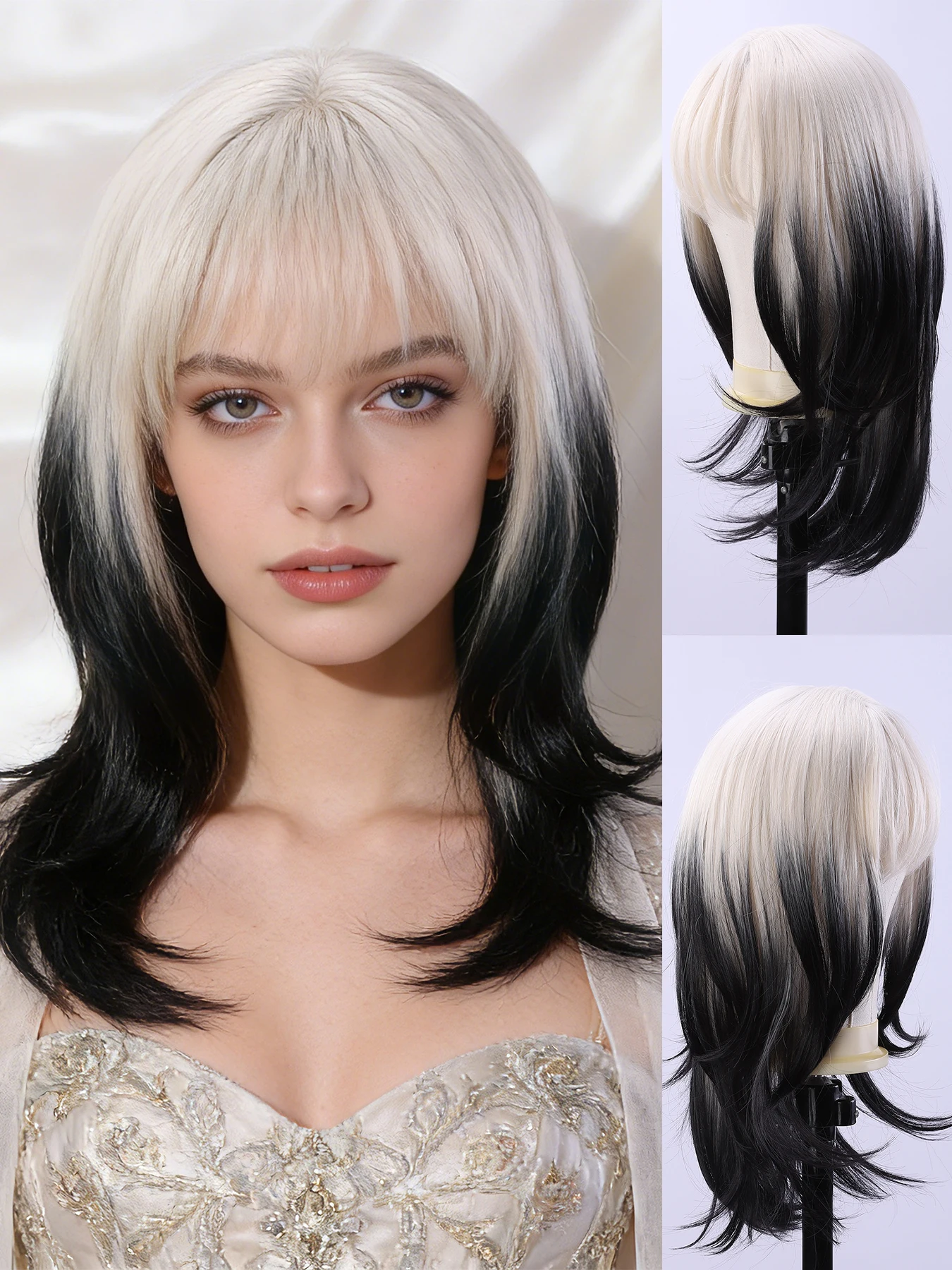 

1 элегантный и модный женский парик из синтетического волокна, модная прическа, дизайн с сетчатым головным убором в виде розы.