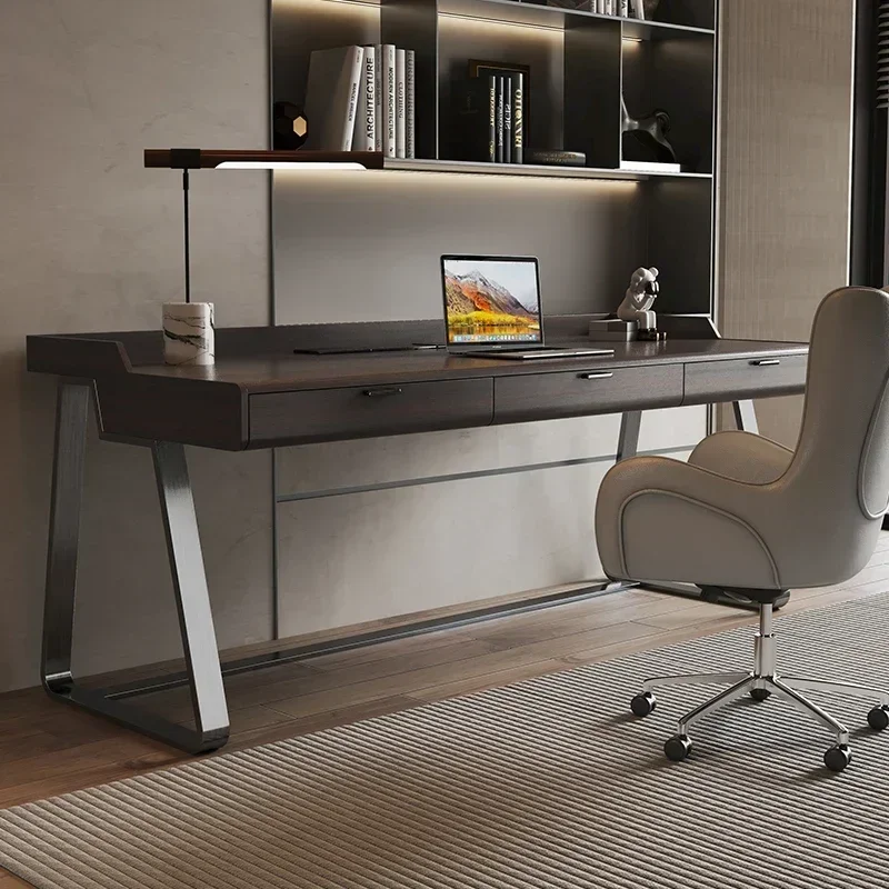 

Women Wooden Standing Office Desk Organiser Laptop Drawer Reading Study Computer Desks Thailand Mesa De Comedor Trendy Furniture