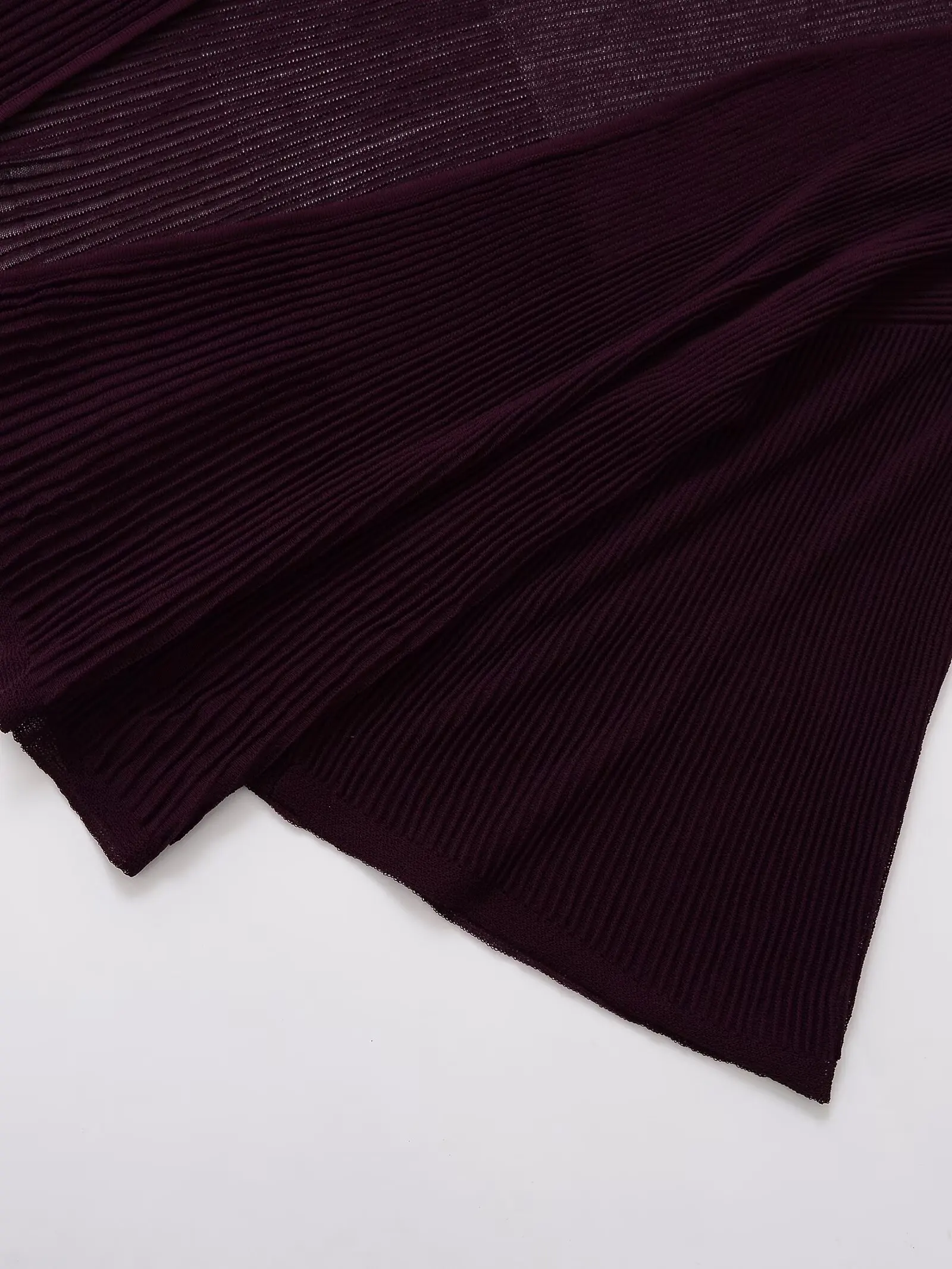 YY26159 ZA25 Summer New Women's Fashion Simple and Casual Ribbed Loose Long Sleeve Knitted Jacket 0014014