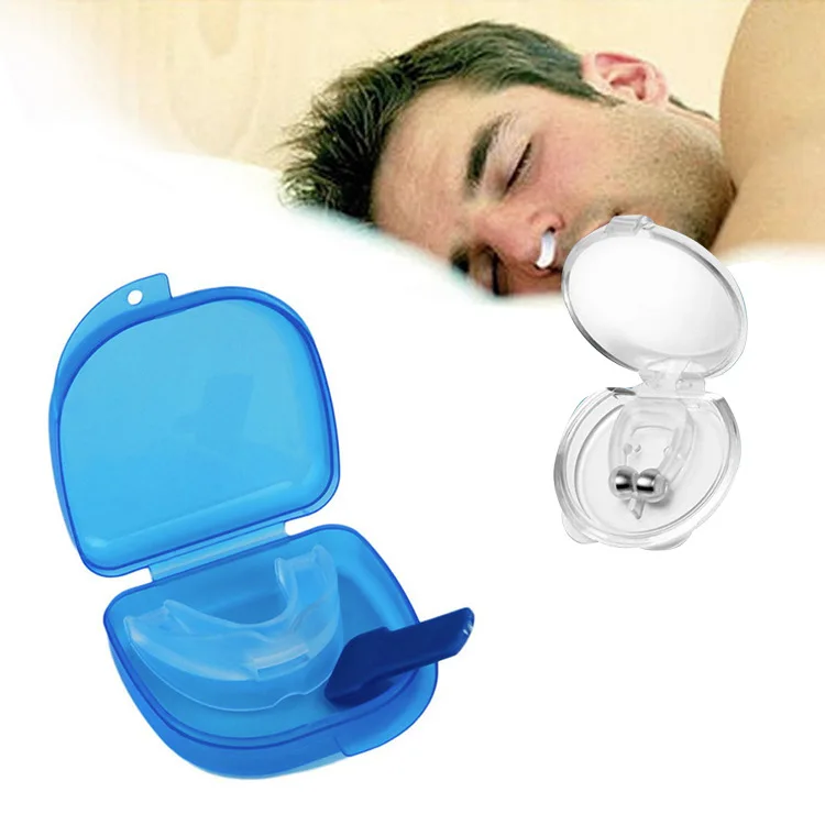 Anti-snoring for Sleeping Man Teeth Bruxism Apnea Guard Anti Snoring Bruxism Mouth Guard Snoring Device Stop Snoring Mouth Guard