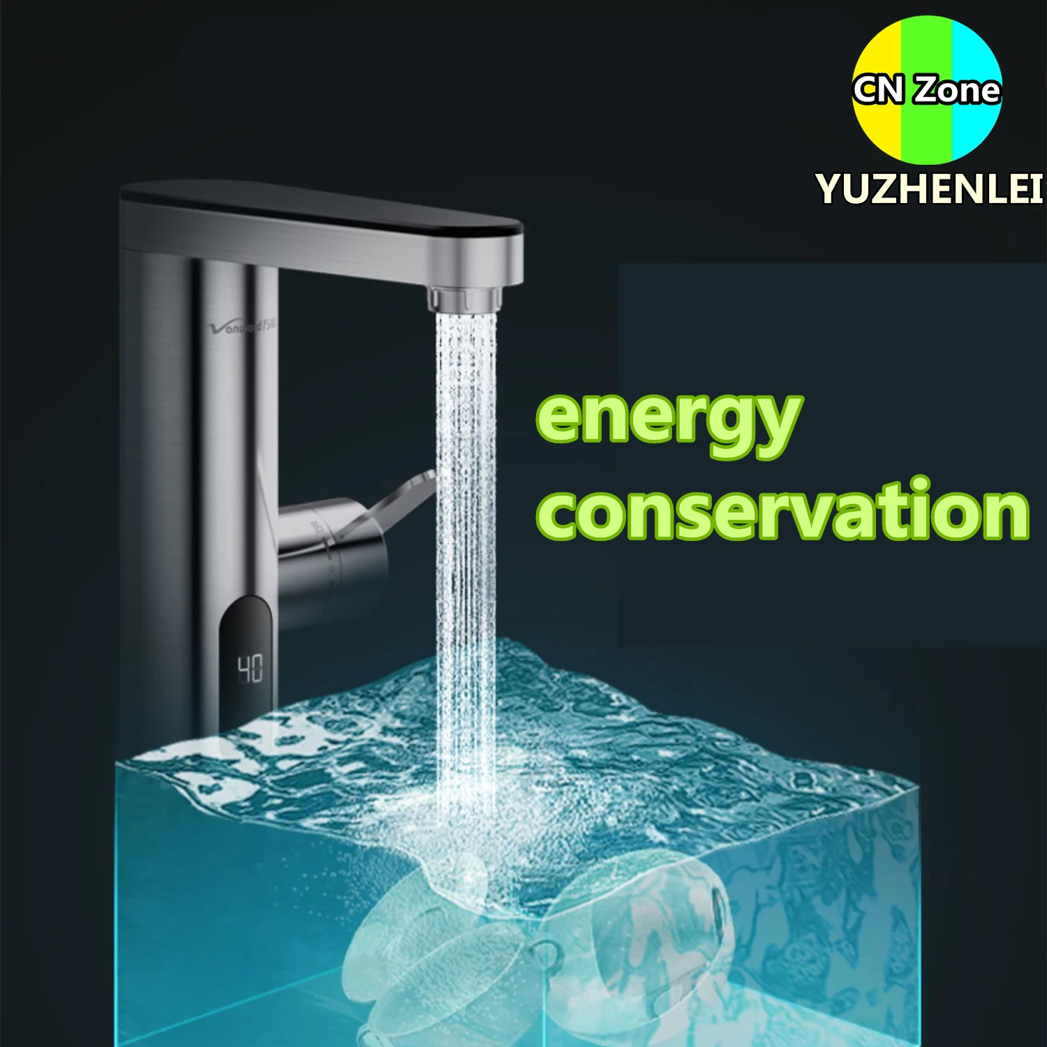 สแตนเลสร้อนทันทีแตะไฟฟ้า Fast ก๊อกน้ำเครื่องทำน้ำอุ่น Tankless ประเภทเครื่องทำความร้อน3KW ห้องครัวห้องน้ำระเบียง Dual-ใช้