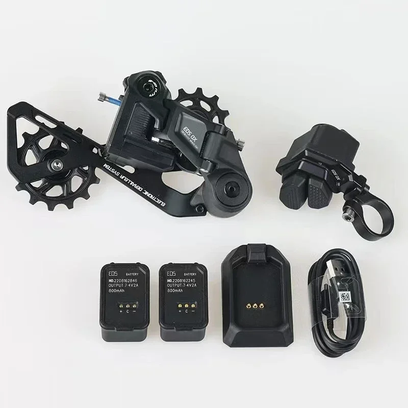 2025 Wheel Peak EDS OX YQ Mountain Kit Mountain Bike Wireless Electronic Transmission,7-13S Shifting, Gear Lever+Rear Derailleur