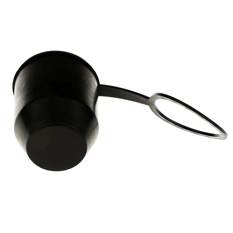 1X PVC Black Tow Bar Ball Towball Cover Cap Towing Hitch Trailer Protection Cap view 5
