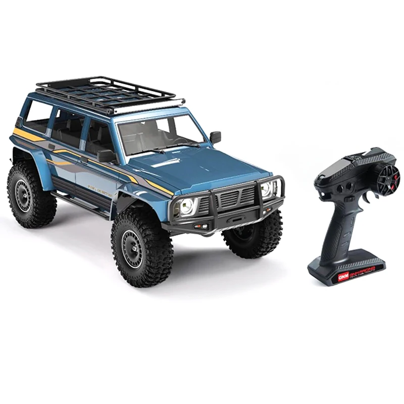 YK4107 1/10 Simulatie RC Afstandsbediening Elektrische Vierwielaandrijving Dual-Speed Differentieel Slot Klimmen Auto Terreinwagen