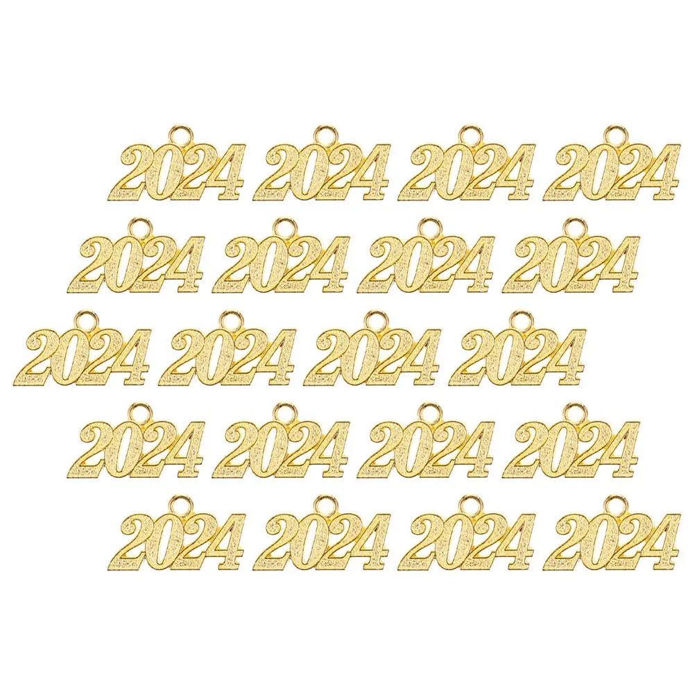 

25 шт. подвесок-шармов для украшений своими руками, 2024, из сплава, для изготовления ожерелий и браслетов, новогодний подарок, для творчества