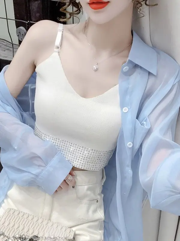 ملابس واقية من الشمس من الشيفون والحرير الجليدي قابلة للتنفس للنساء لصيف 2025 سترة قميص فضفاضة رفيعة جديدة متعددة الاستخدامات للاستخدام الخارجي #3