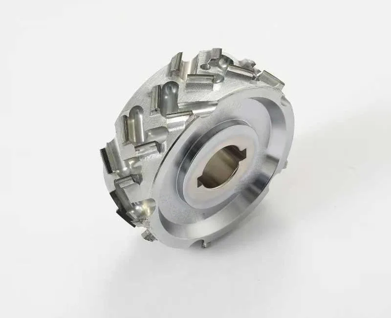 20T PCD Pre-Milling Diamond Saw Blade 125mm High Precision Industrial Wood Roughing Tool High Speed 45 Helix Angle ODM/OEM