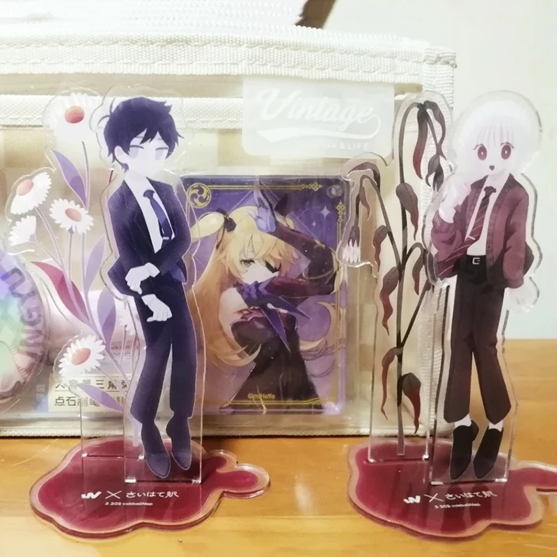 Spiel Saihate Station Harunatsufuyu Haru ‌ Shion Tachinami Cosplay Acryl-Standfigur Cartoon-Modell Dekorative Aufsteller – Detail 3
