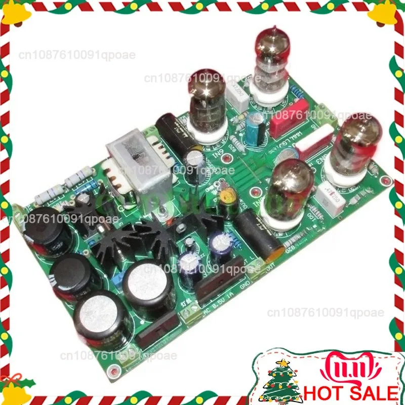 

Плата предварительного усилителя лампы вакуумной лампы 6N3 +6N1 JCDQ-149P, источник питания высокого напряжения с полевыми лампами и задержкой