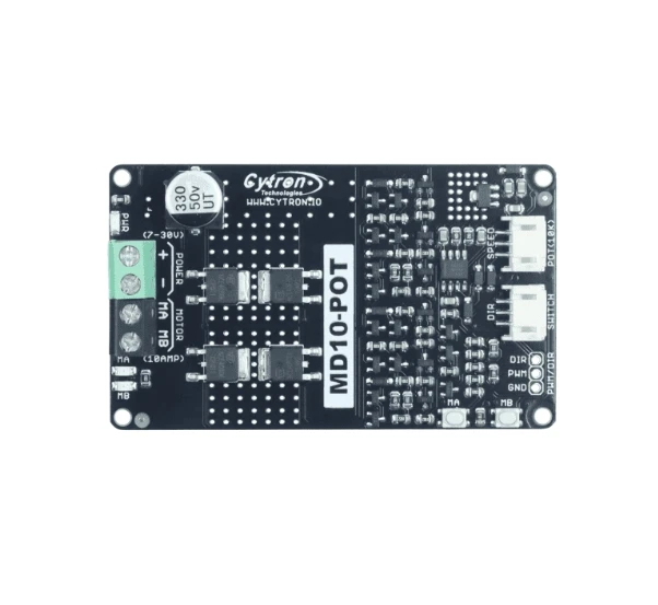MD10-POT 10 Amp 7V-30V Potentiometer & Switch Control DC Motor Driver Development Tools Modules