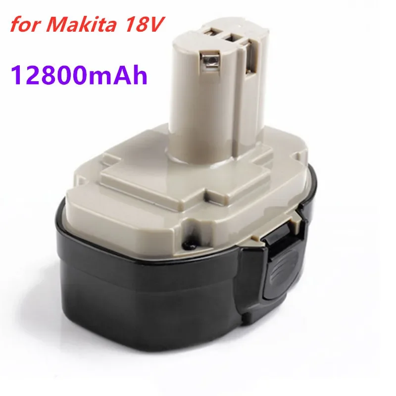 

Batterie De Remplacement Pour Makita, 18V, 12800mAh, Ni-MH, Pour Modèles 1822, 1823, 1834, 1835, 192827, 3, 192829, 9, 193159, 1