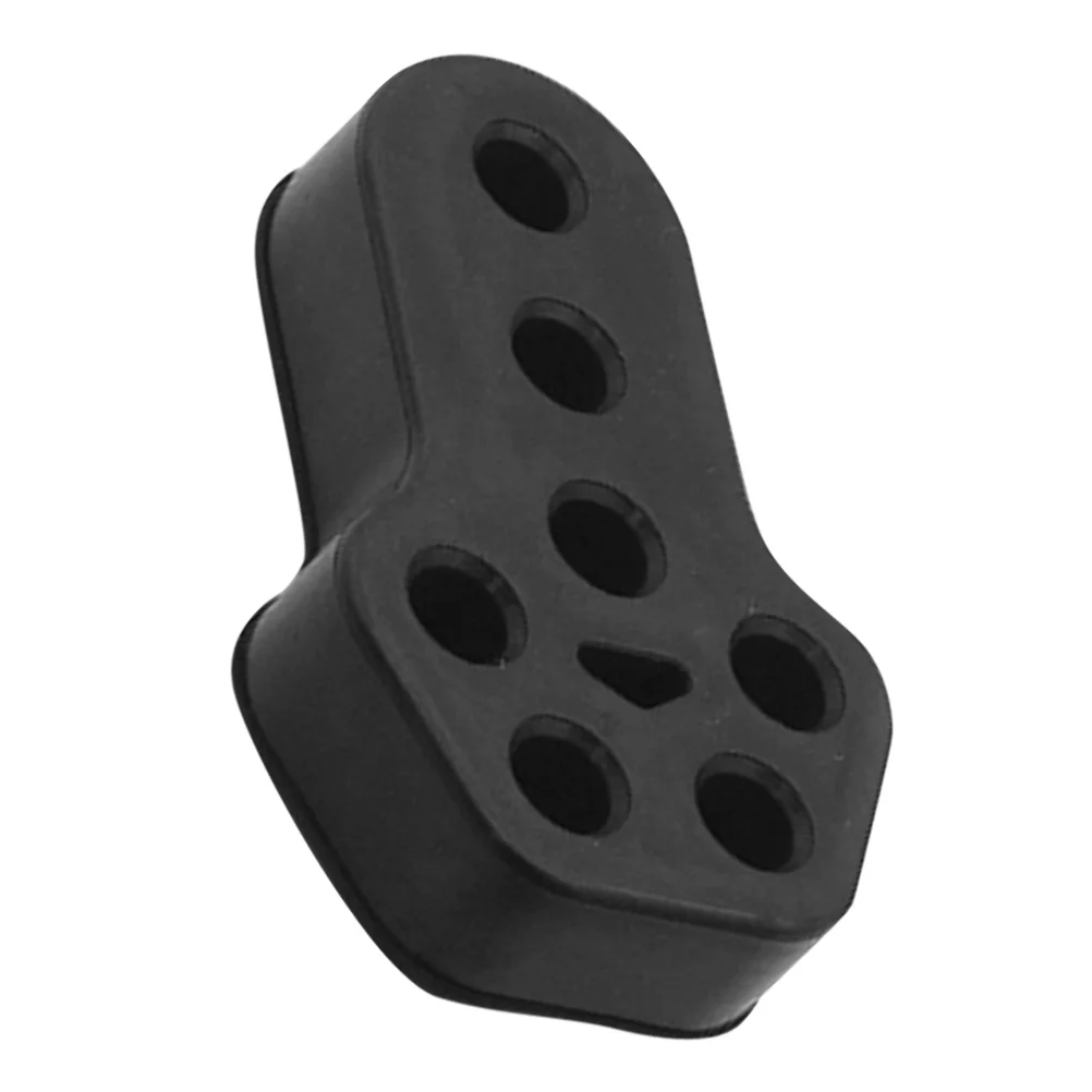 

Car Exhaust Modification Hangers 7 Hole 11mm Tail Insulator Shock Absorber Rubber Bracket Truck Universal Muffler Exhaust System