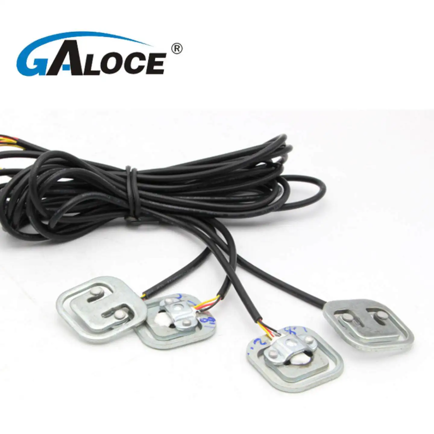 GML692 50kg Half Bridge Load Cell Resistance Strain Weighing Sensor For Body Scale 4 Pcs Set Manganese Steel  34*34*7.8mm