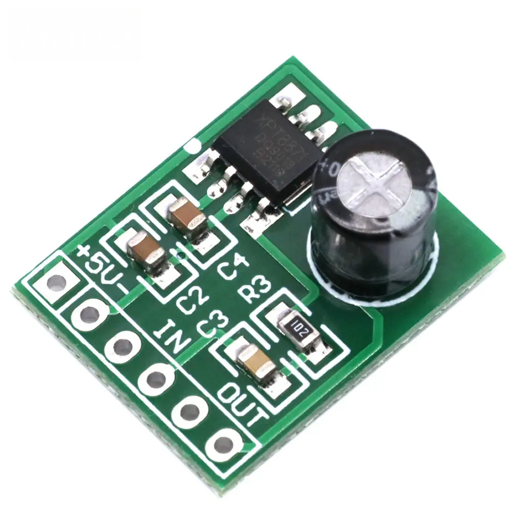 1PCS Mini XPT8871 Mono Stereo Lithium Battery Power Amplifier Board 6W Sing Machine Module 3v 5v 5W Audio Output Input