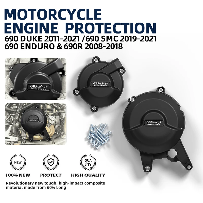 Cubierta del alternador para motocicleta V2, accesorio para 701 SUPER MOTO/701 ENDURO/SVARTPILEN 701 y VITPILEN 701, cubierta del motor secundaria.