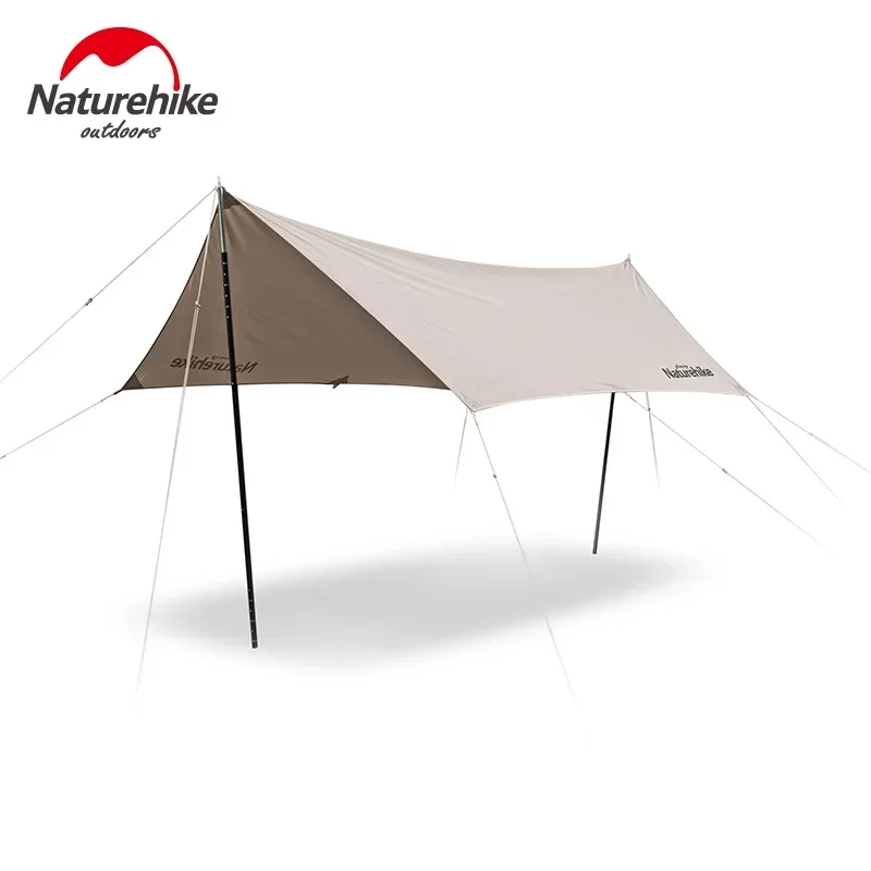 

Naturehike-Hexagonal Cotton Awning Tent, Large Space, Hiking, Camping, Travel, Sun Shelter, Cotton Canopy Sunscreen, NH20TM005