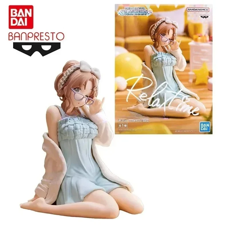 バンダイ本物のアイドルマスター@スターリラックスタイムアニメフィギュア一川ヒナナアニメモデルのおもちゃ男の子のギフトオリジナルボックス