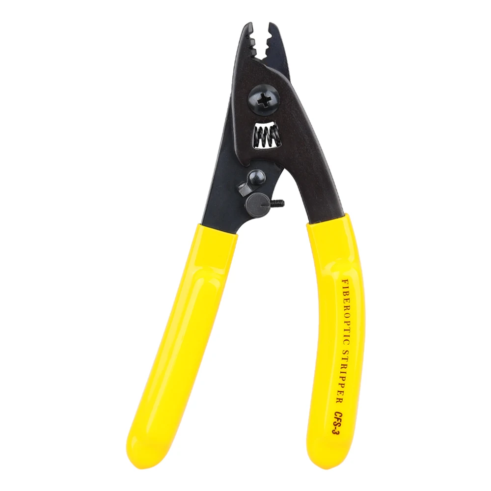SAIVXIAN CFS-3 Three Port Cable Stripper FTTH Fiber Fusion Splicing Tool for 4G WIFI 3G Bare Fiber Leather Fiber Stripper