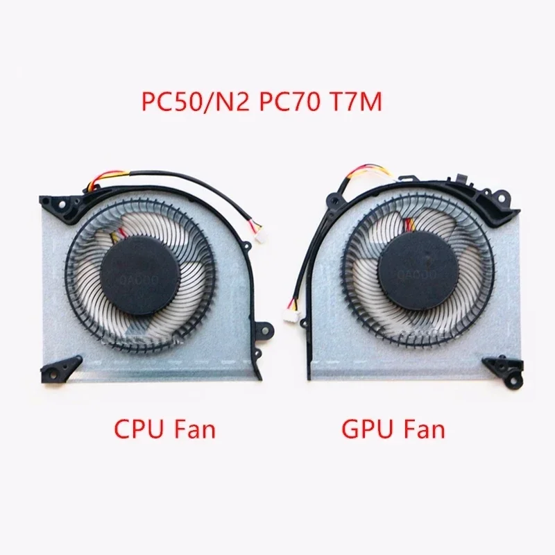 Nowy oryginalny wentylator chłodzący procesor laptopa do Clevo PC50 PC50DN2 PC70 Future Human T7M Fan FMKK DFS5K 22305283 R FMKL DFS5K 223052834