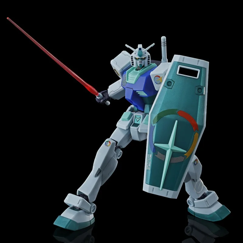 BANDAI en Stock genuino Kidou Senshi Gundam RX-78-2 Gundam HGUC 1/144 Revive, Kit de modelismo de Color tierra Kit de ensamblaje