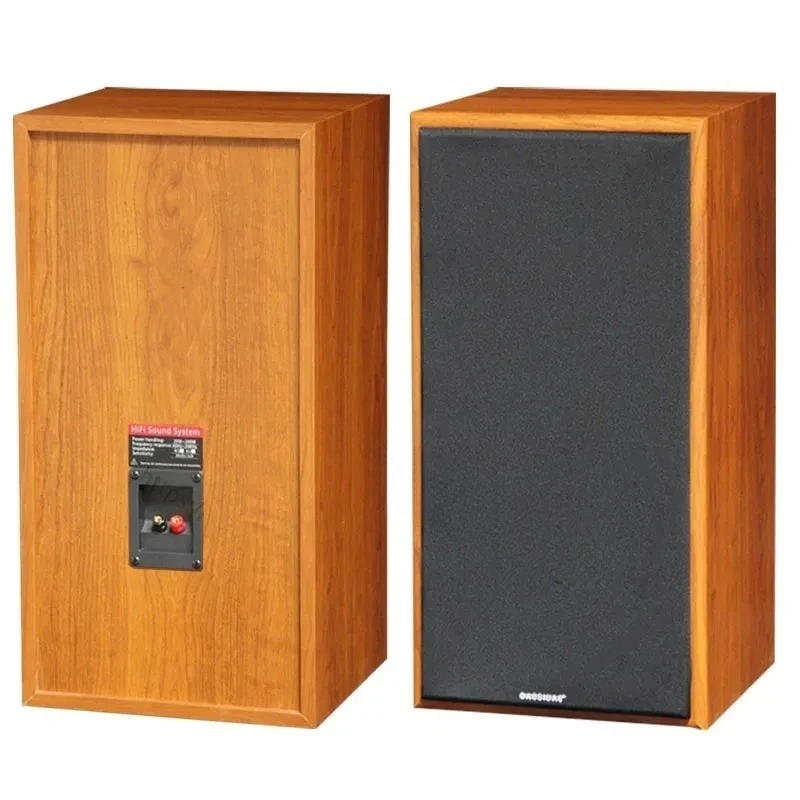 

10-дюймовая акустическая система 200 Вт 8 Ом Hi-Fi, полочные колонки с высоким и низким частотами, шелковый твитер F109, пассивные колонки Fever