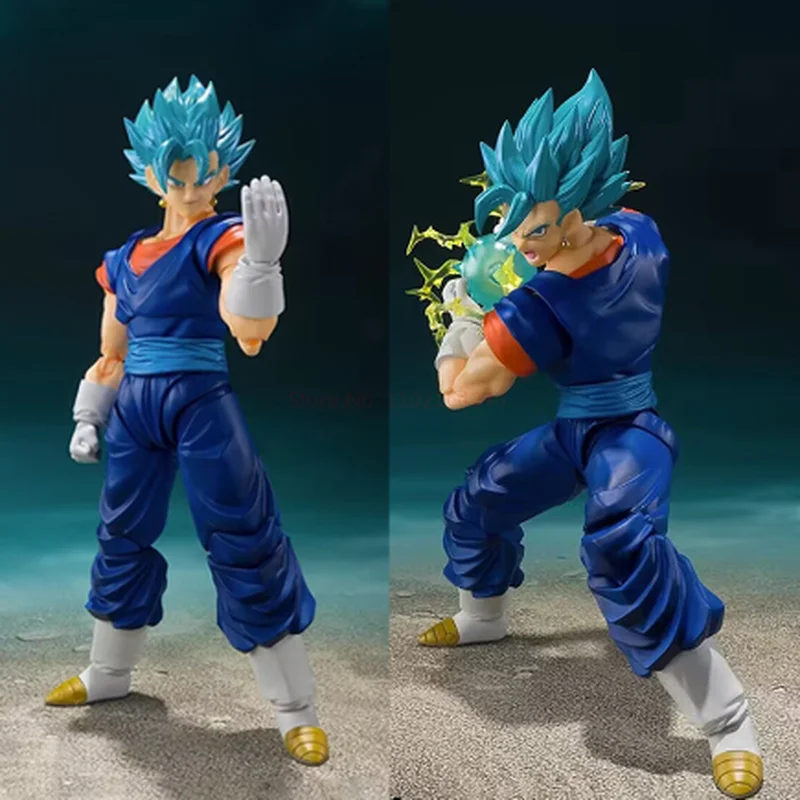 Dragon Ball Super Vegito Blue Action Figure Vegetto S.H.Figuarts Shf Super Saiyan God PVC Anime Model Kit Collection Toys Gifts