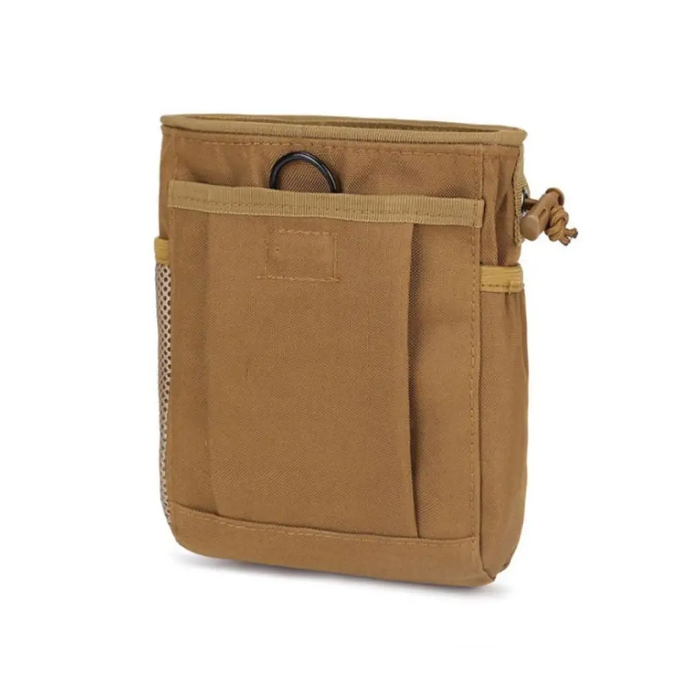 Riñonera Oxford Drastring, cinturón de utilidad ajustable, bolsa para teléfono móvil de nailon caqui, accesorios duraderos, riñonera para hombre