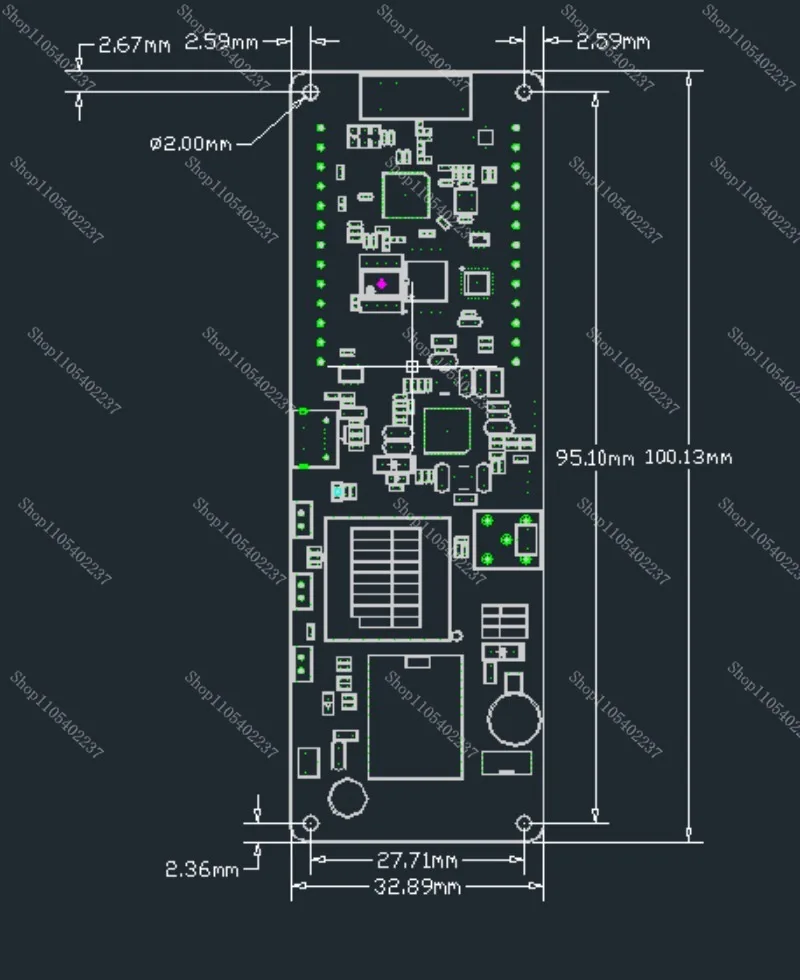 V1.2 ESP32 Bluetooth LoRa WiFi GPS NEO 6M Wireless Module