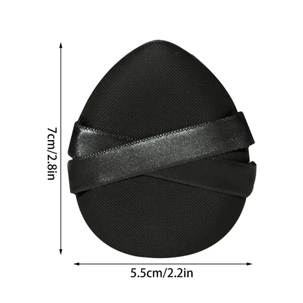 Esponja de maquiagem portátil de dupla utilização, uso seco e molhado, almofada de ar não absorvente, sopro de pó