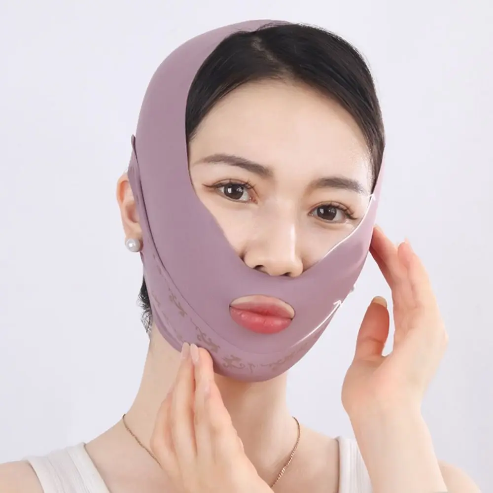 Anti Rimpel Gezicht Afslankbandage Ademende elastische V-lijn Gezichtsvormer Grafeen Gezichtsmassage Gezichtslift Up Strap Huidverzorging