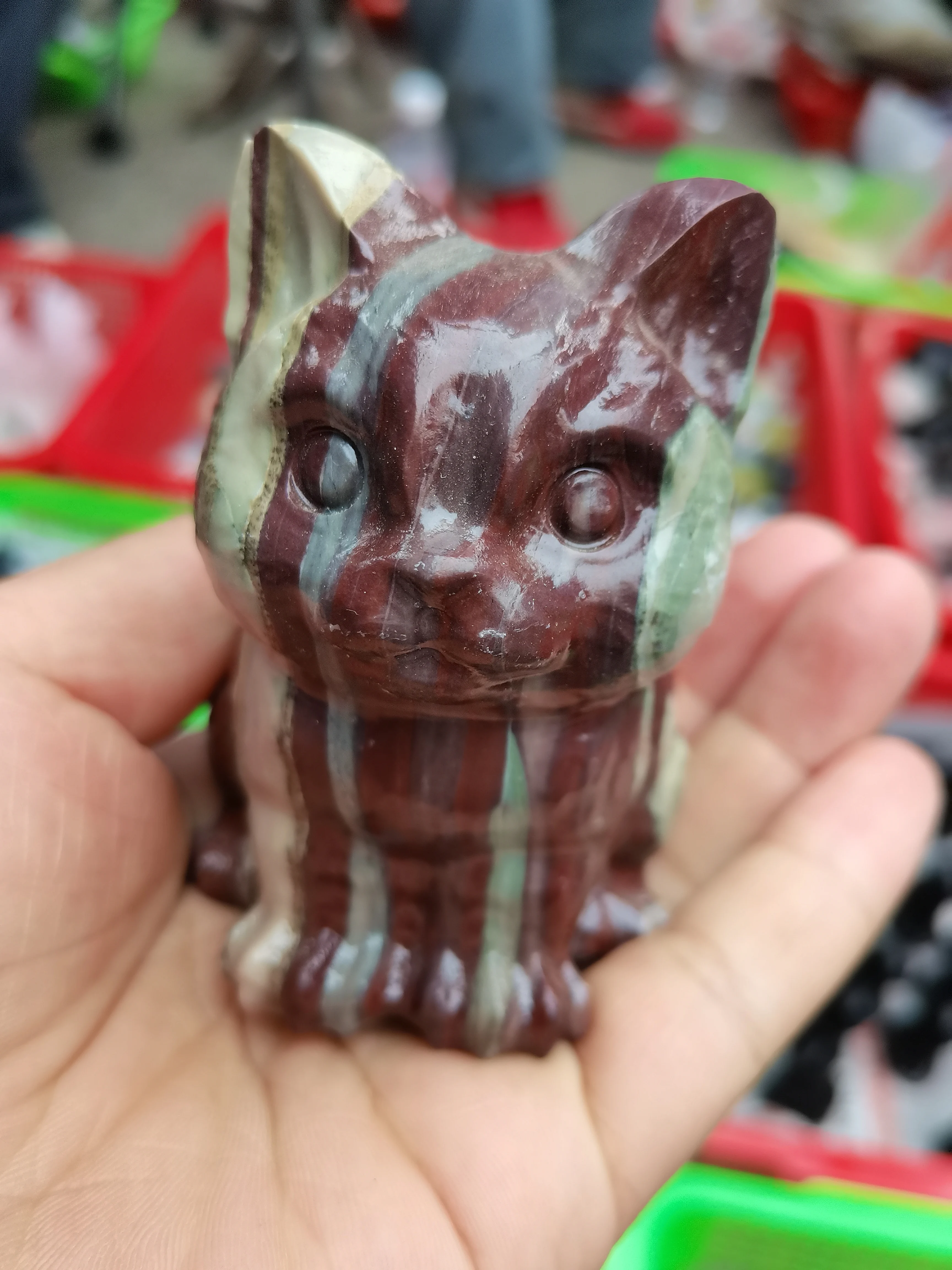 

Натуральный розовый кварц, ручная резная статуя кошки, целебный кристалл, фигурка животного, ремесла, чакра, медитация, домашний декор