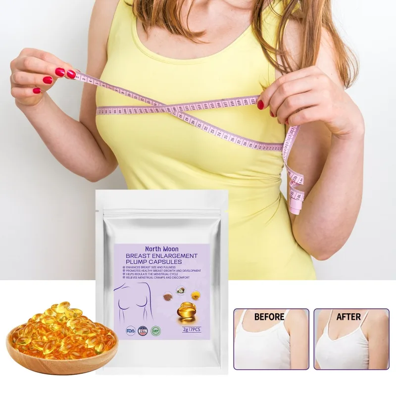 Breast Enlargement Plump Capsules Firming Lift Hip Up Plump Enlarge Chest Fuller Regulate Hormone Nourish Breast Growth Products