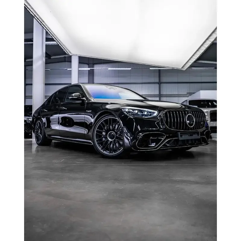 Nouveau val pour classe S W223 Bodykit 2020 + Upgr à W223 S63 Kit de Conversion de Style PP pare-chocs jupes latérales